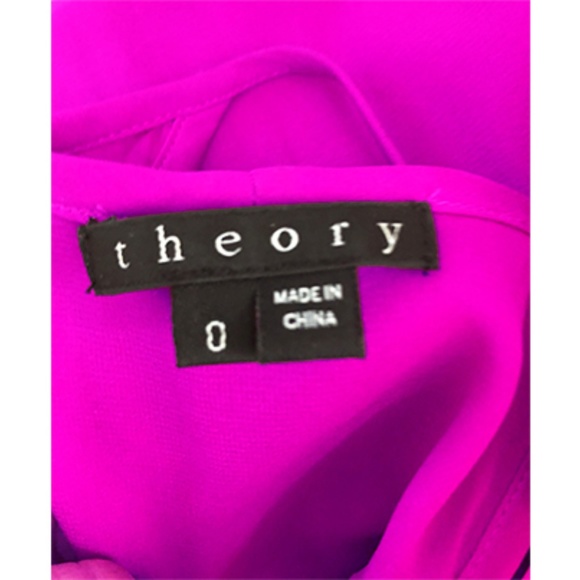 Theory Silk Alesandra Slip Dress with Pockets - Picture 4 of 4